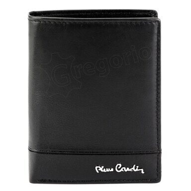 Vyriška odinė Pierre Cardin juodos spalvos piniginė