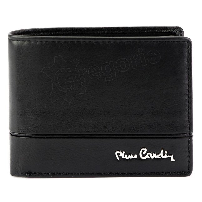 Vyriška odinė Pierre Cardin juodos spalvos piniginė 1