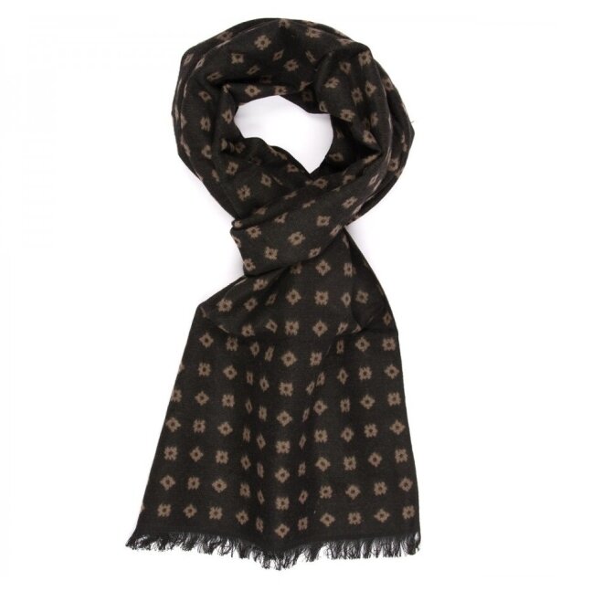 Vyriškas rudos spalvos šalikas 1